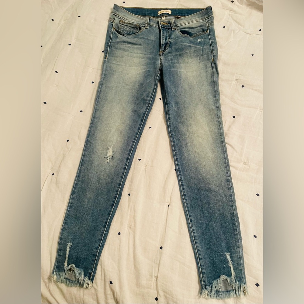 Stevie Hender Light Blue Skinny Jeans